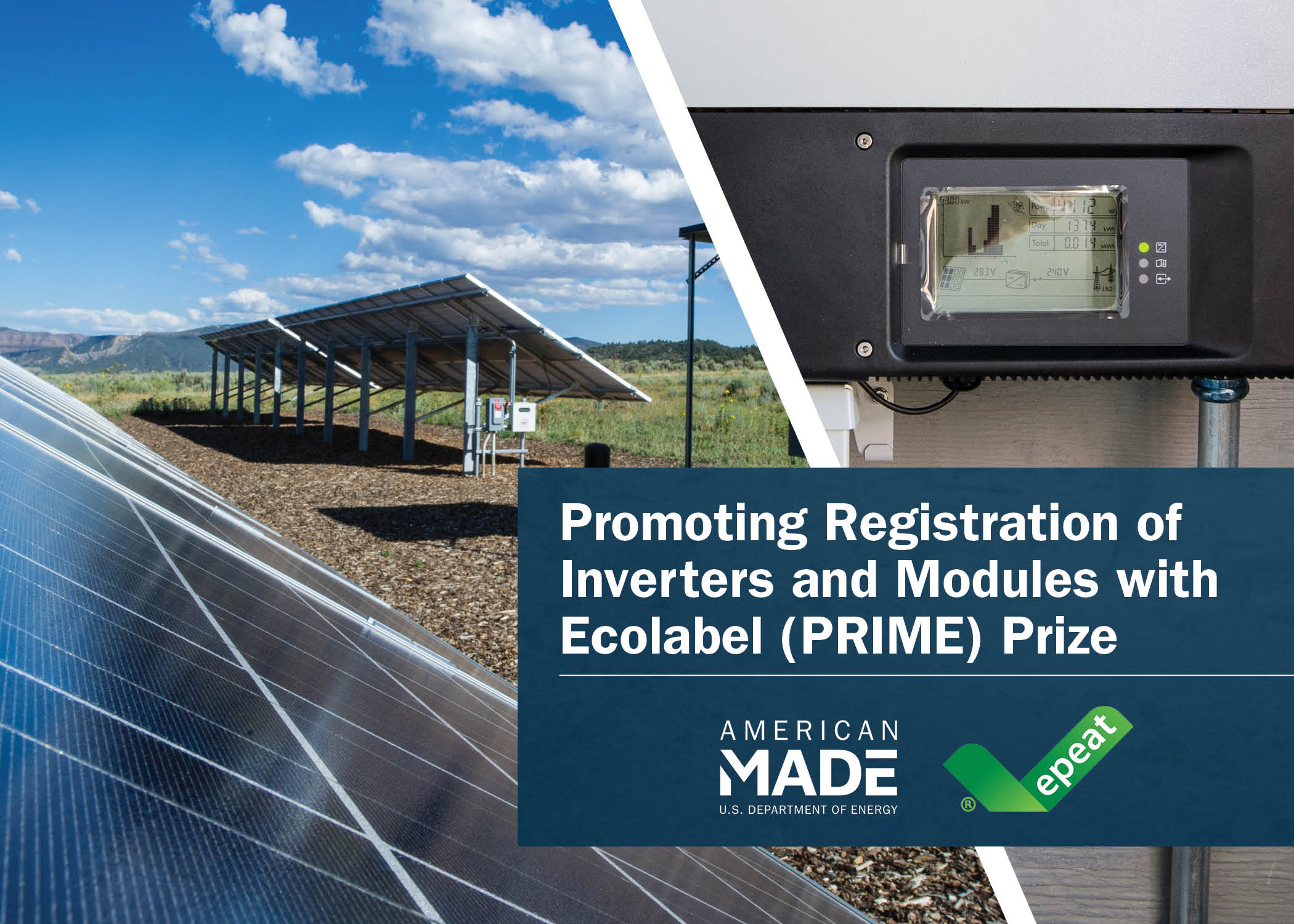 American-Made Promoting Registration of Inverters and Modules with